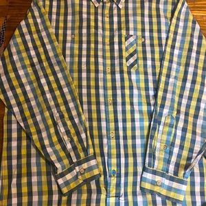 2 (XL) Dockers and Life Khaki Button Up Shirts